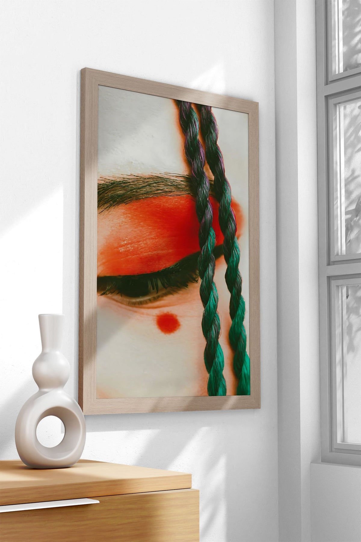 Geisha Glamour Asian Style Poster | Wall Art for Home & Office | High-Quality Print - High-Quality Visual Display