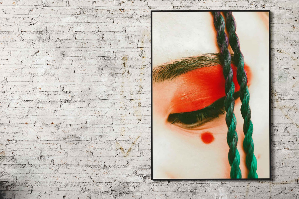 Geisha Glamour Asian Style Poster | Wall Art for Home & Office | High-Quality Print - High-Quality Visual Display