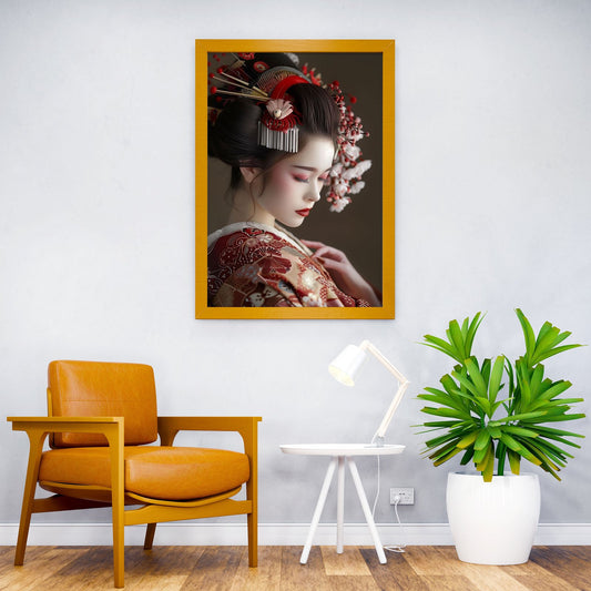 Geisha dream Asian Style Poster | Wall Art for Home & Office | High-Quality Print - High-Quality Visual Display