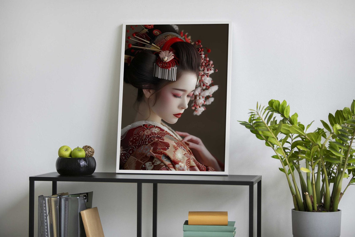 Geisha dream Asian Style Poster | Wall Art for Home & Office | High-Quality Print - High-Quality Visual Display