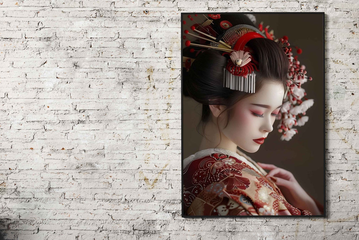 Geisha dream Asian Style Poster | Wall Art for Home & Office | High-Quality Print - High-Quality Visual Display