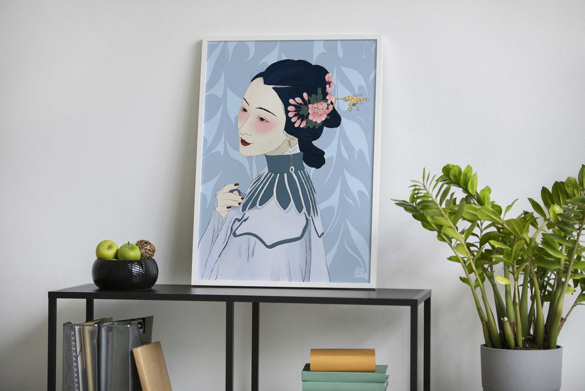 Geisha of Japan Asian Style Poster | Wall Art for Home & Office | High-Quality Print - High-Quality Visual Display