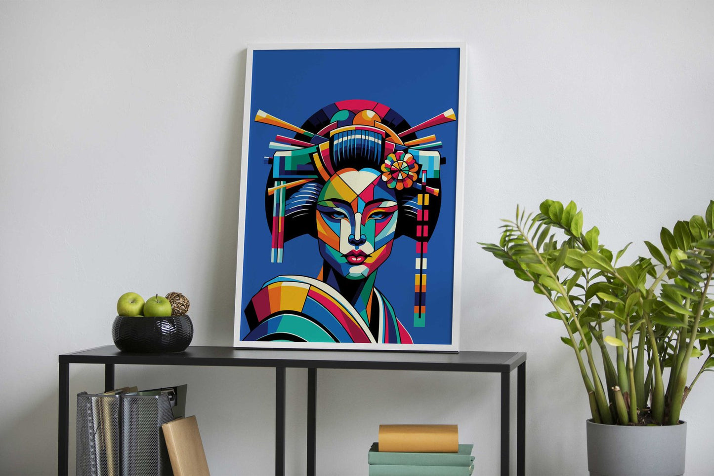 Geisha wpap pop art Asian Style Poster | Wall Art for Home & Office | High-Quality Print