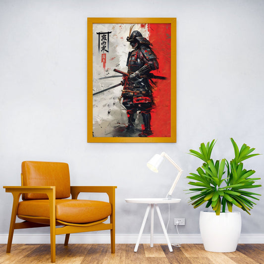 Ghost of the samurai japan Asian Style Poster | Wall Art for Home & Office | High-Quality Print - High-Quality Visual Display