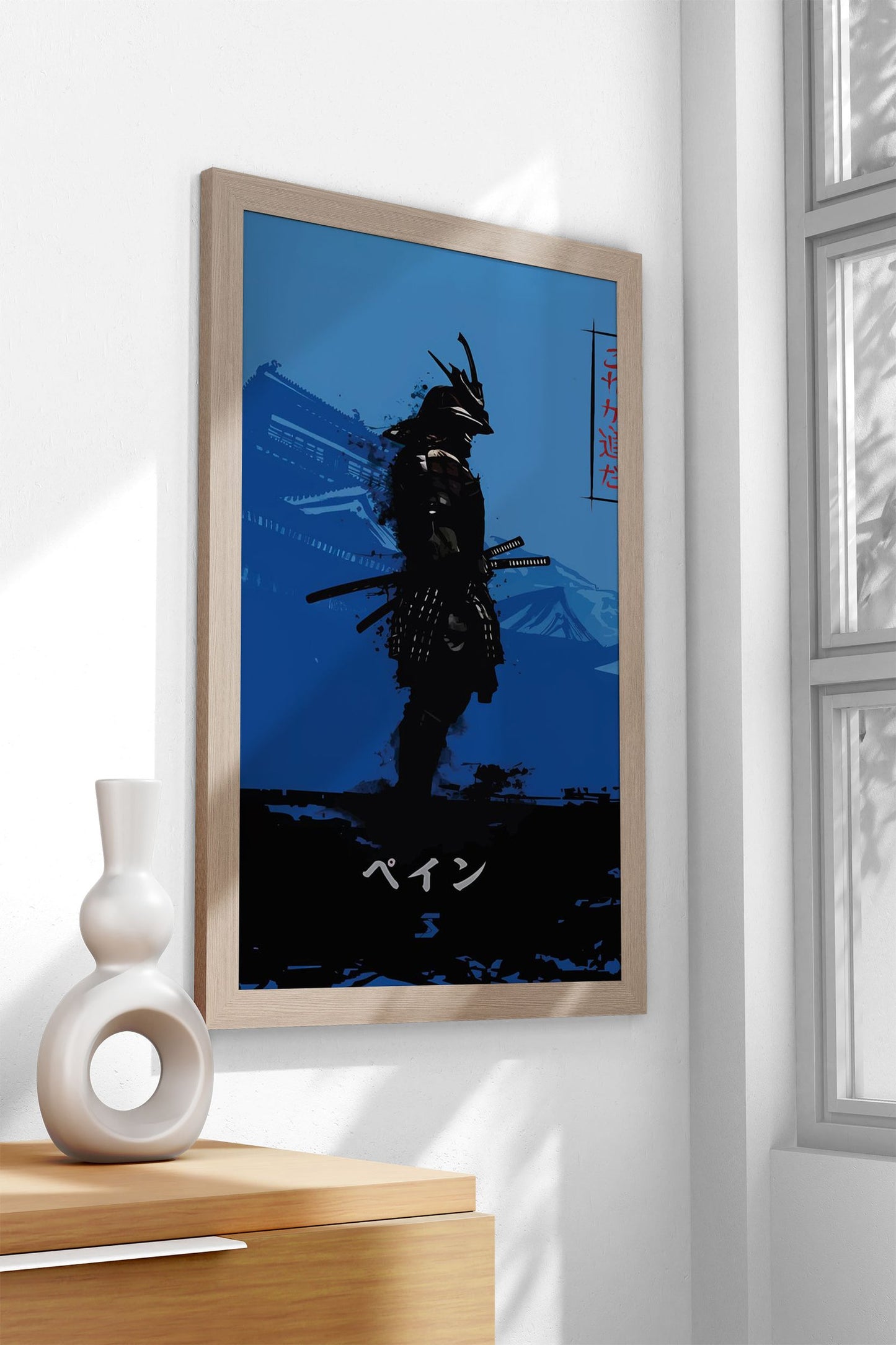 Ghost samurai Warrior Asian Style Poster | Wall Art for Home & Office | High-Quality Print - High-Quality Visual Display