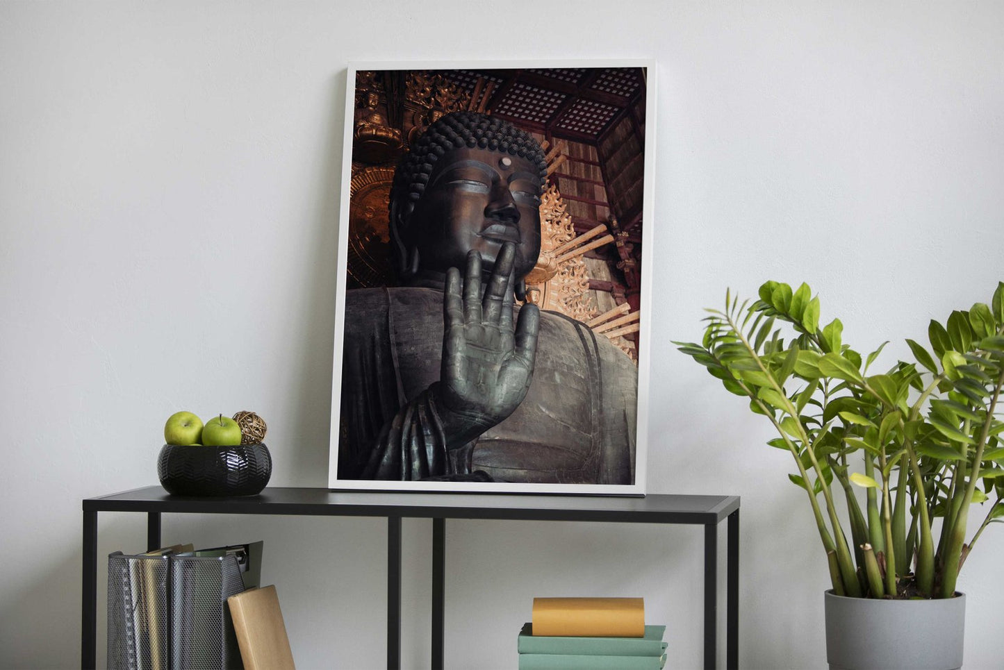 Giant Buddha Statue Asian Style Poster | Wall Art for Home & Office | High-Quality Print