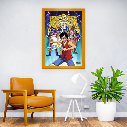 God's Army Asian Style Poster | Wall Art for Home & Office | High-Quality Print - High-Quality Visual Display