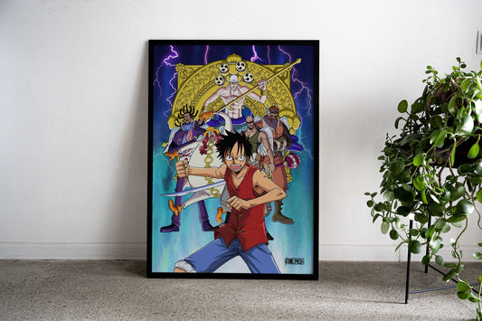 God's Army Asian Style Poster | Wall Art for Home & Office | High-Quality Print - High-Quality Visual Display
