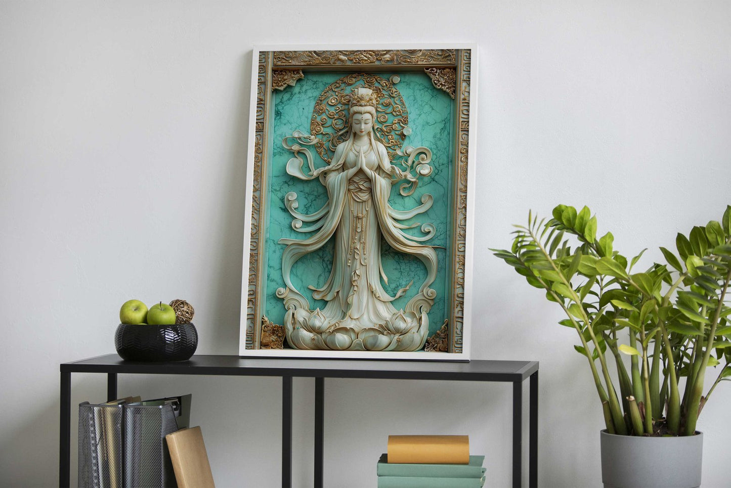 Goddess of Mercy Asian Style Poster | Wall Art for Home & Office | High-Quality Print