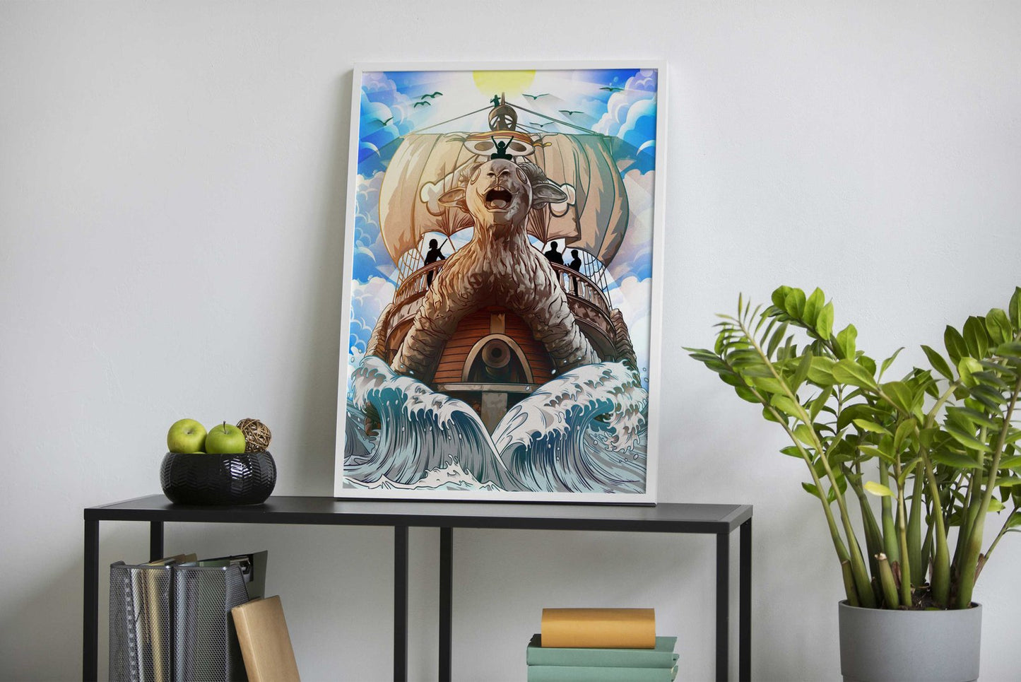 Going Merry Ship Asian Style Poster | Wall Art for Home & Office | High-Quality Print