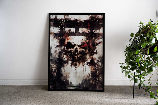 Gothic Tori Gate Asian Style Poster | Wall Art for Home & Office | High-Quality Print - High-Quality Visual Display