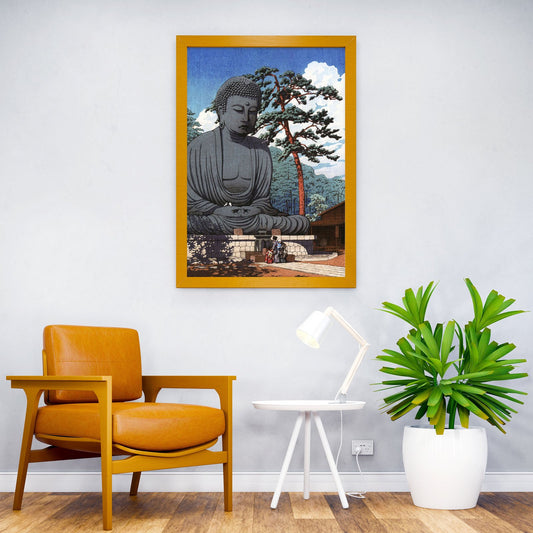 Great Buddha of Kamakura Asian Style Poster | Wall Art for Home & Office | High-Quality Print - High-Quality Visual Display