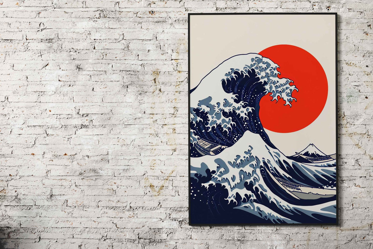 Great Wave Classic Asian Style Poster | Wall Art for Home & Office | High-Quality Print - High-Quality Visual Display