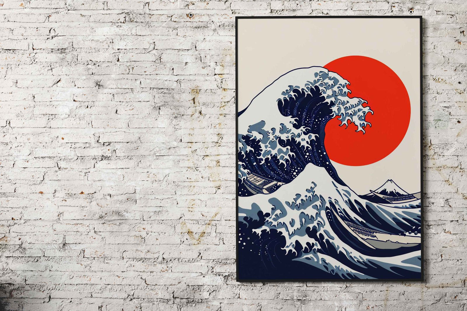 Great Wave Classic Asian Style Poster | Wall Art for Home & Office | High-Quality Print - High-Quality Visual Display