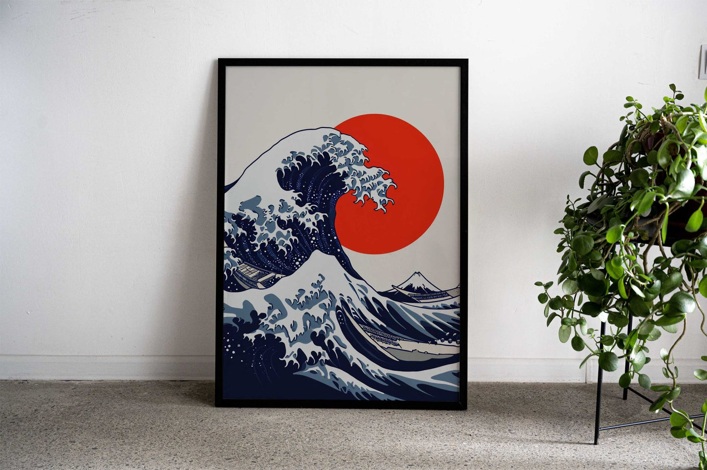 Great Wave Classic Asian Style Poster | Wall Art for Home & Office | High-Quality Print - High-Quality Visual Display