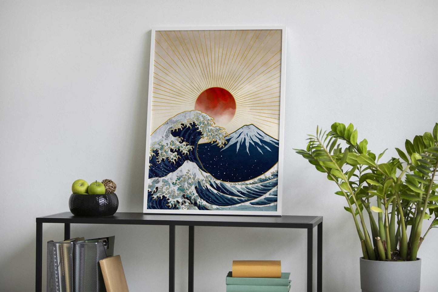 Great Wave Asian Style Poster | Wall Art for Home & Office | High-Quality Print