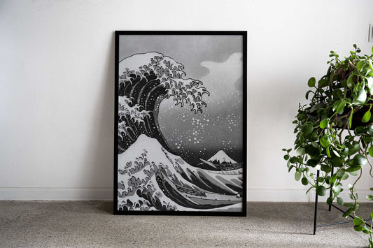 Great kanagawa wave japan Asian Style Poster | Wall Art for Home & Office | High-Quality Print - High-Quality Visual Display