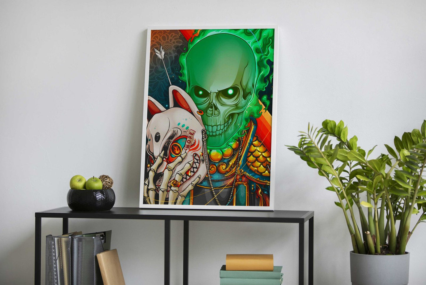 Green Forest Asian Style Poster | Wall Art for Home & Office | High-Quality Print - High-Quality Visual Display