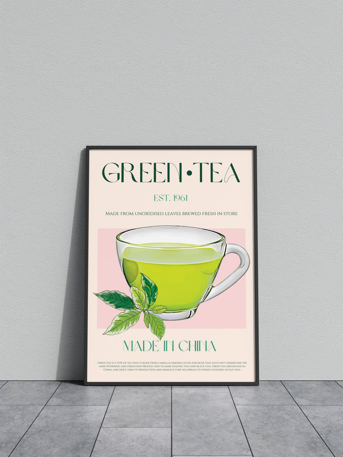 Green-Eyed Demoness Asian Style Poster | Wall Art for Home & Office | High-Quality Print - High-Quality Visual Display