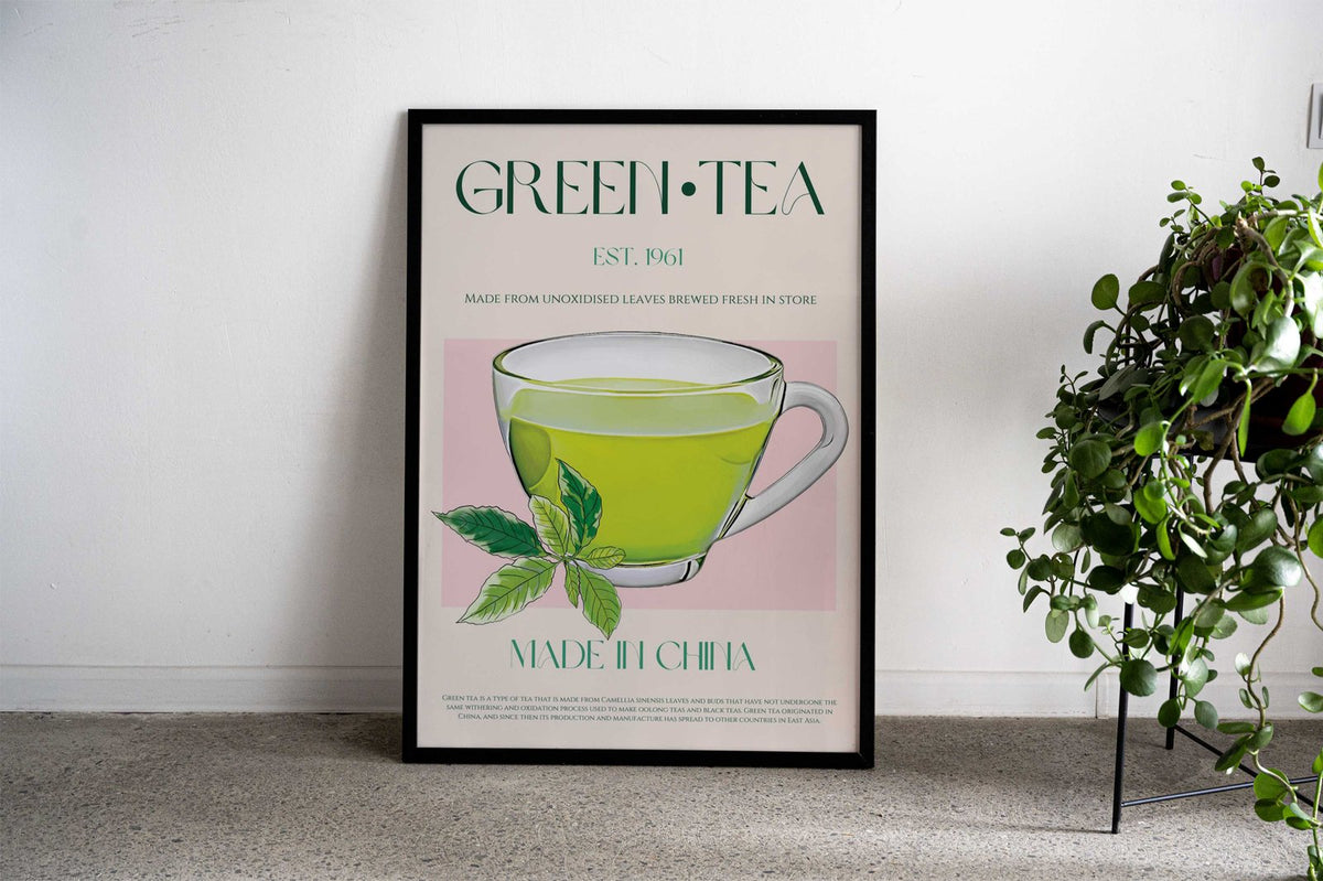 Green-Eyed Demoness Asian Style Poster | Wall Art for Home & Office | High-Quality Print - High-Quality Visual Display