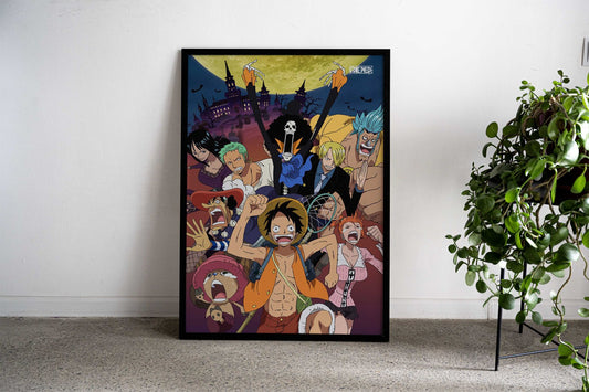 Halloween Adventure Asian Style Poster | Wall Art for Home & Office | High-Quality Print - High-Quality Visual Display