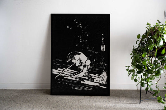 Hanaikada Asian Style Poster | Wall Art for Home & Office | High-Quality Print - High-Quality Visual Display