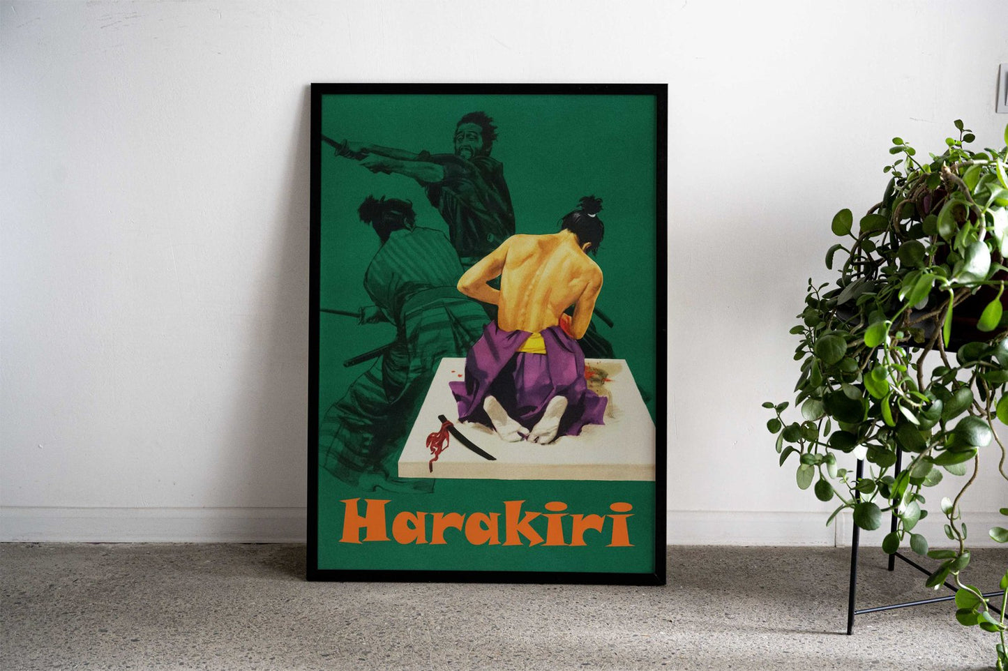 Harakiri Movie Poster Asian Style Poster | Wall Art for Home & Office | High-Quality Print