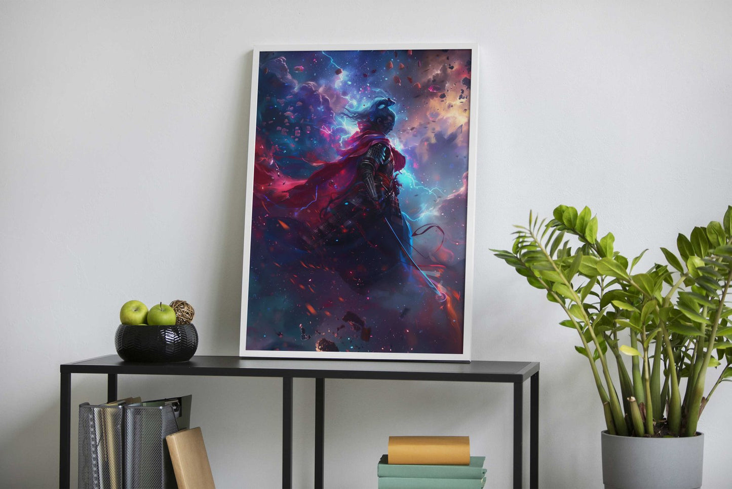 Heavenly Samurai Asian Style Poster | Wall Art for Home & Office | High-Quality Print - High-Quality Visual Display