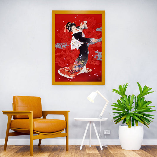 Hien Asian Style Poster | Wall Art for Home & Office | High-Quality Print - High-Quality Visual Display