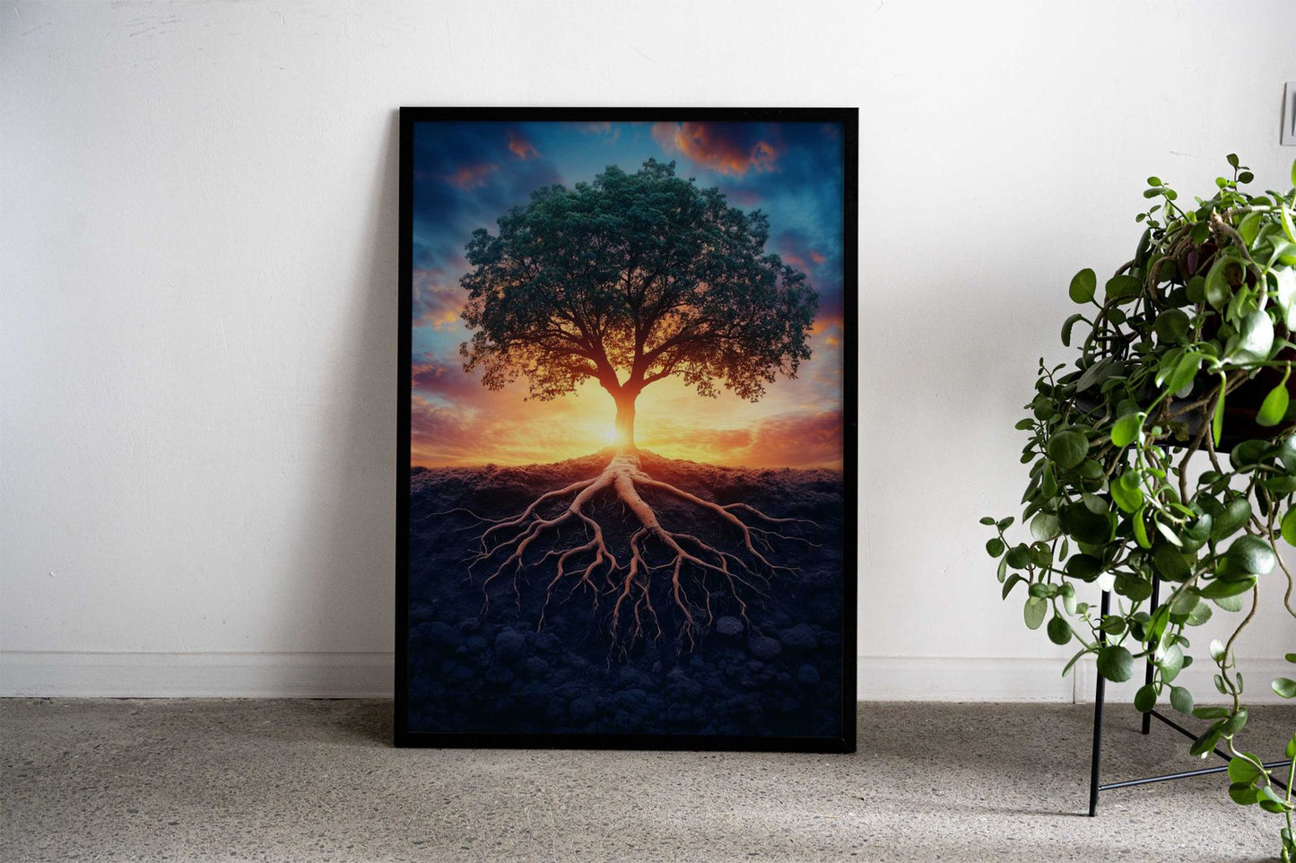 Hiragana Katakana Kaizen Asian Style Poster | Wall Art for Home & Office | High-Quality Print