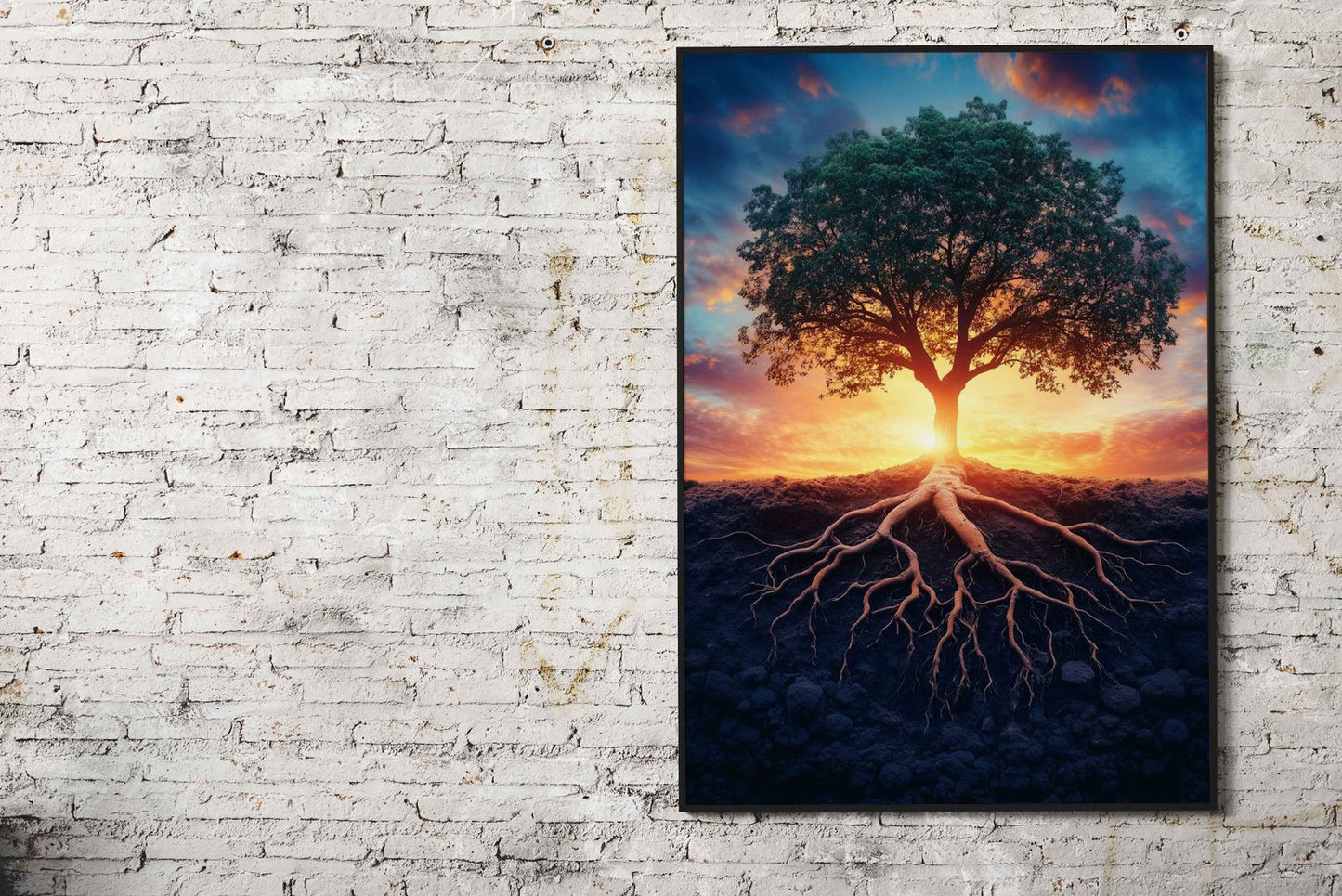 Hiragana Katakana Kaizen Asian Style Poster | Wall Art for Home & Office | High-Quality Print