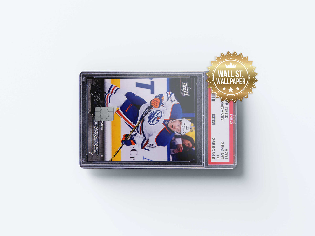 Hockey Mc David RC - Premium Vinyl Credit Card Skin Cover by Wonderwallsboutique