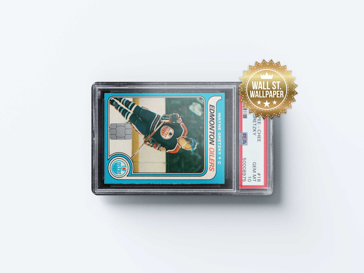 Hockey Wayne Gretzky - Premium Vinyl Credit Card Skin Cover by Wonderwallsboutique