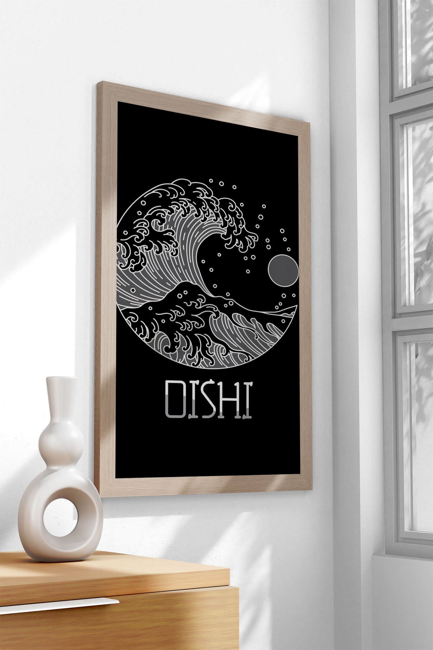 Hokusai wave Asian Style Poster | Wall Art for Home & Office | High-Quality Print