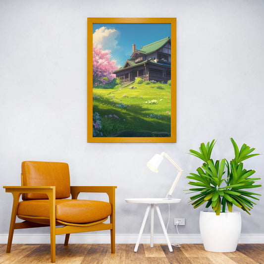 Hometowns Beauty Asian Style Poster | Wall Art for Home & Office | High-Quality Print - High-Quality Visual Display