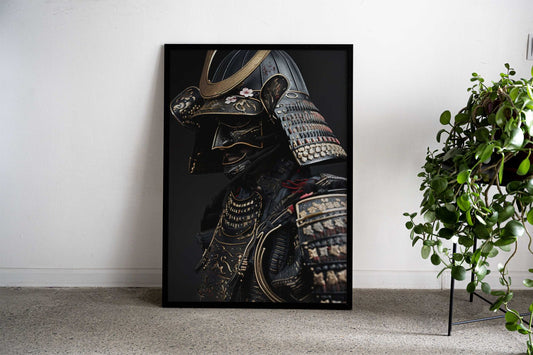 Honorable Samurai Warrior Asian Style Poster | Wall Art for Home & Office | High-Quality Print - High-Quality Visual Display