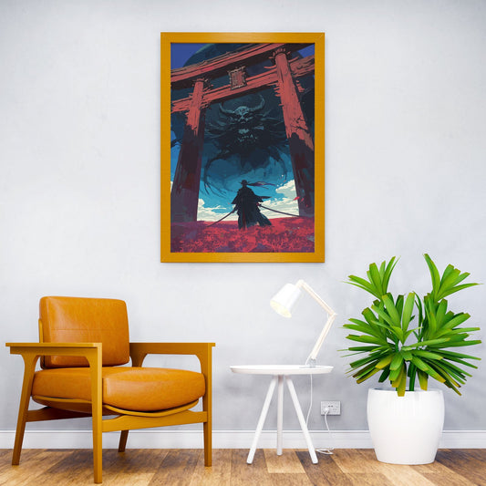 Horror Japan Asian Style Poster | Wall Art for Home & Office | High-Quality Print - High-Quality Visual Display