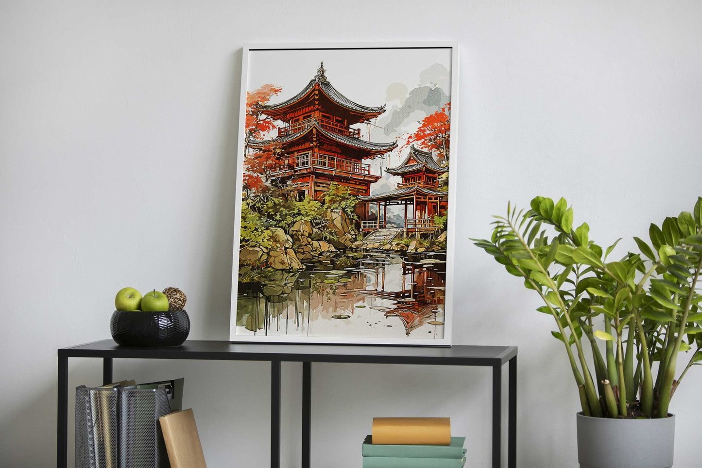 House in Japan Asian Style Poster | Wall Art for Home & Office | High-Quality Print