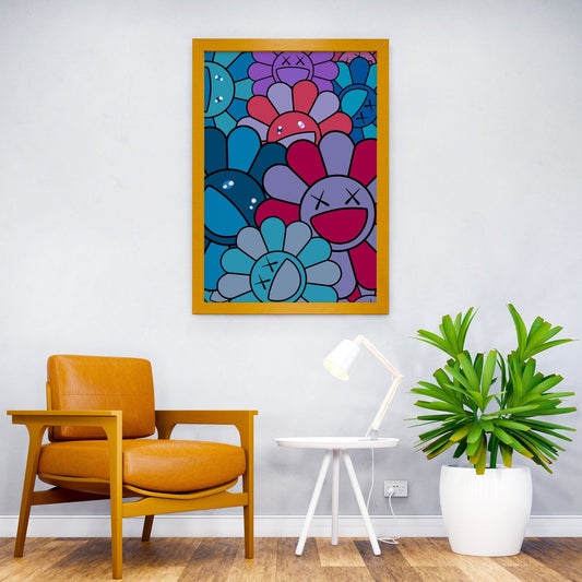 Hype beast flower Asian Style Poster | Wall Art for Home & Office | High-Quality Print - High-Quality Visual Display