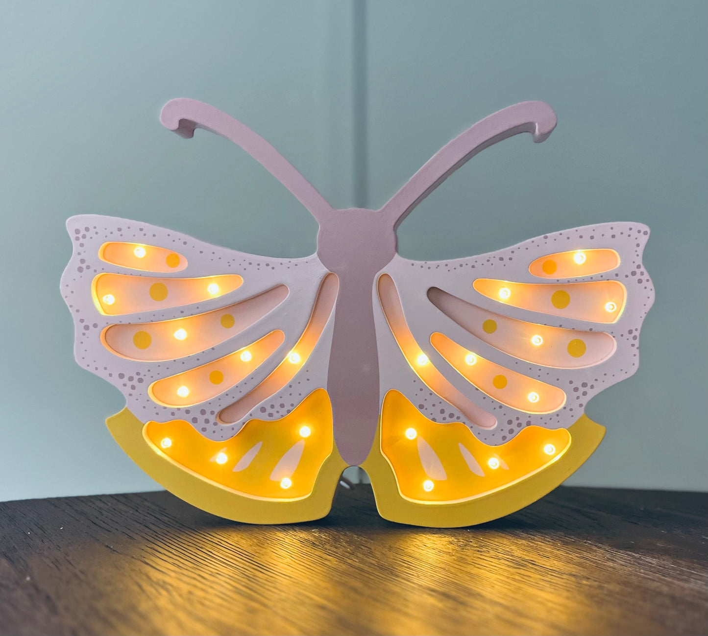 Charming Butterfly Light - Unique Wall Decal by Wonderwallsboutique