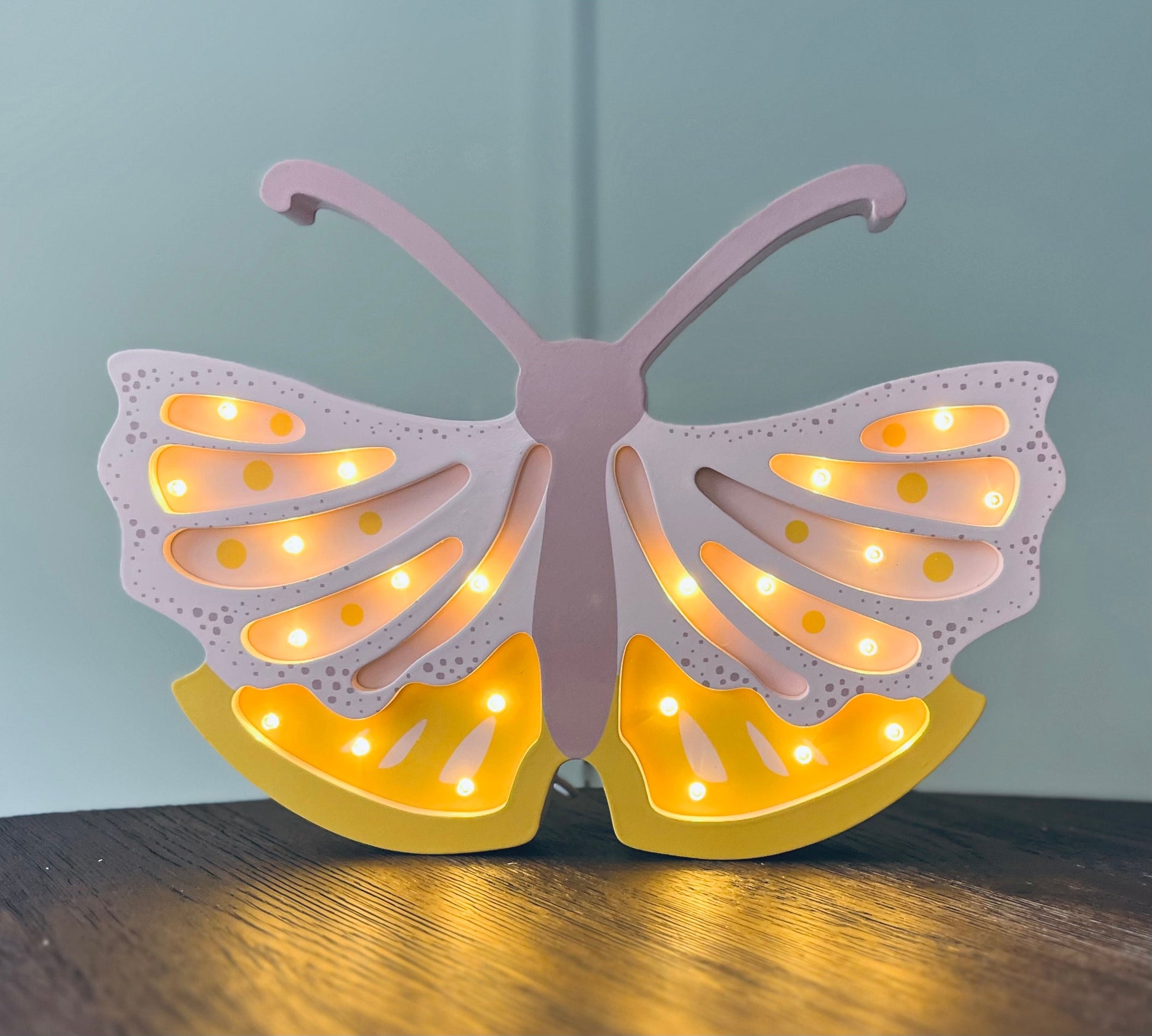 Charming Butterfly Light - Unique Wall Decal by Wonderwallsboutique