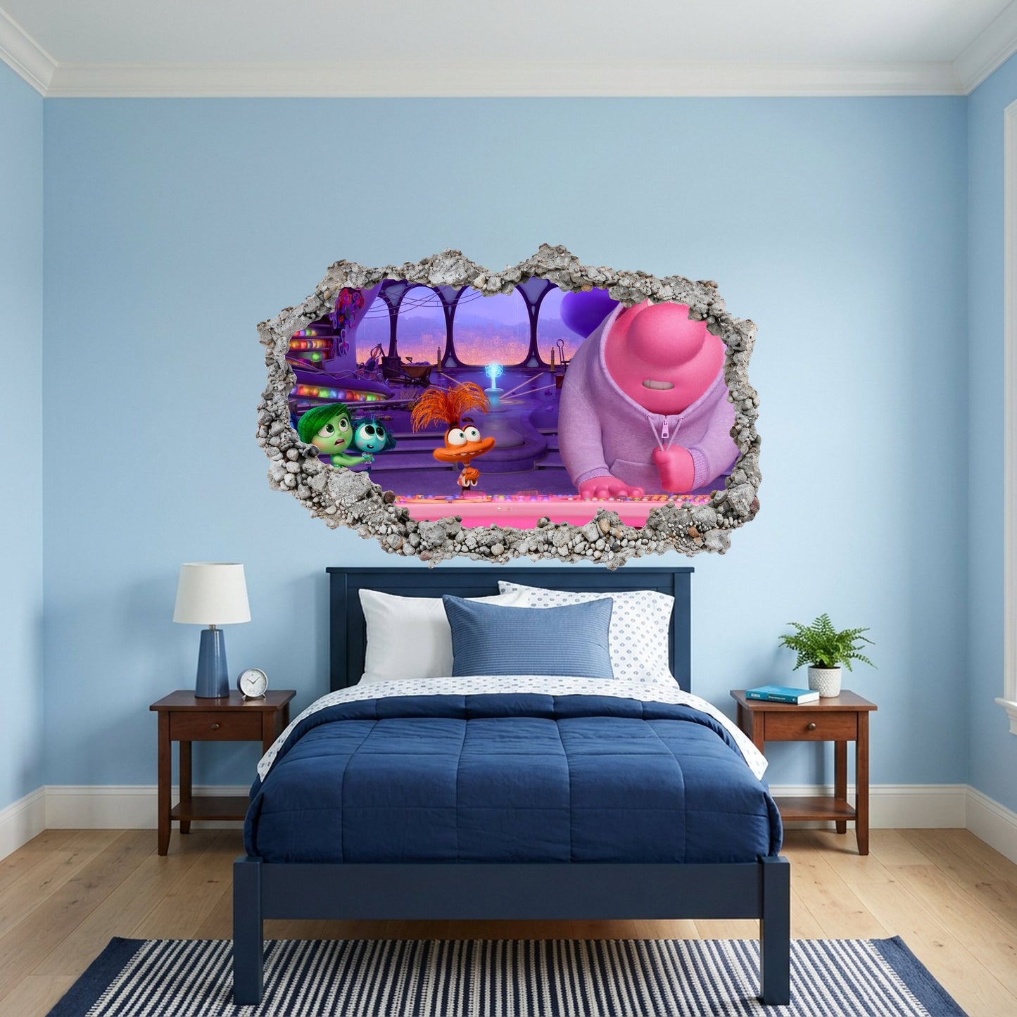 Inside Out 2 Disney Pixar Kids Room Decor Wall Art Sticker 324