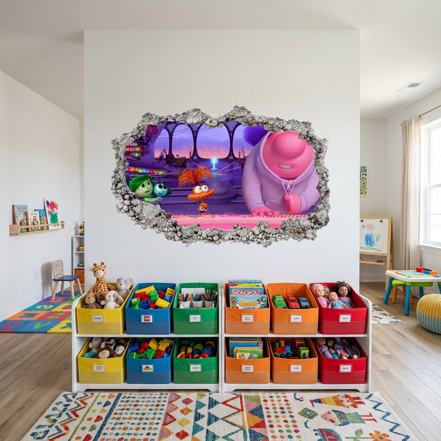 Inside Out 2 Disney Pixar Kids Room Decor Wall Art Sticker 324