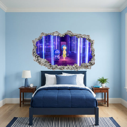 Inside Out 2 Disney Pixar Nursery Wall Art Vinyl Mural 275