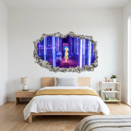 Inside Out 2 Disney Pixar Nursery Wall Art Vinyl Mural 275
