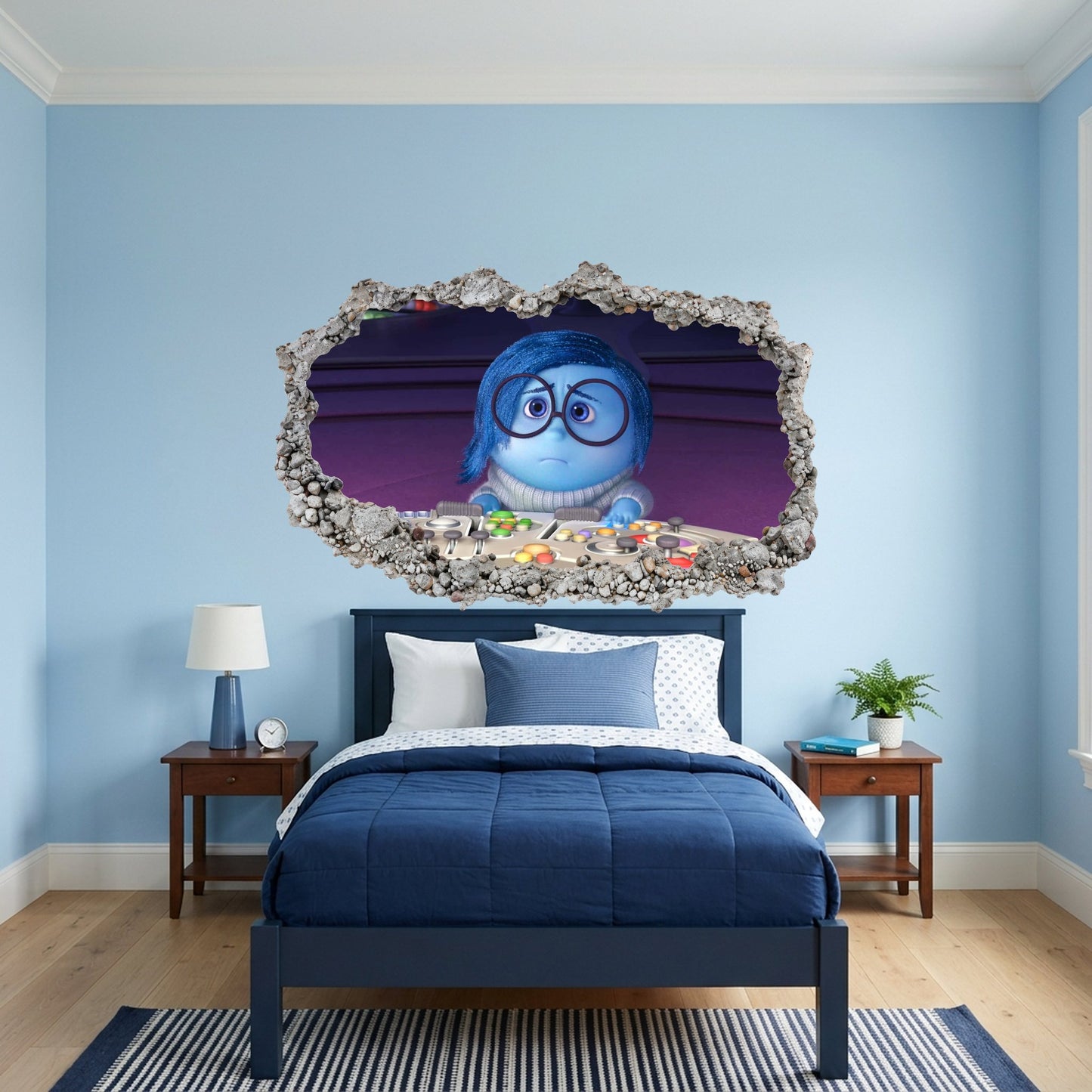 Inside Out 2 Movie Emotions 3D Effect Sticker Vinyl Mural 291