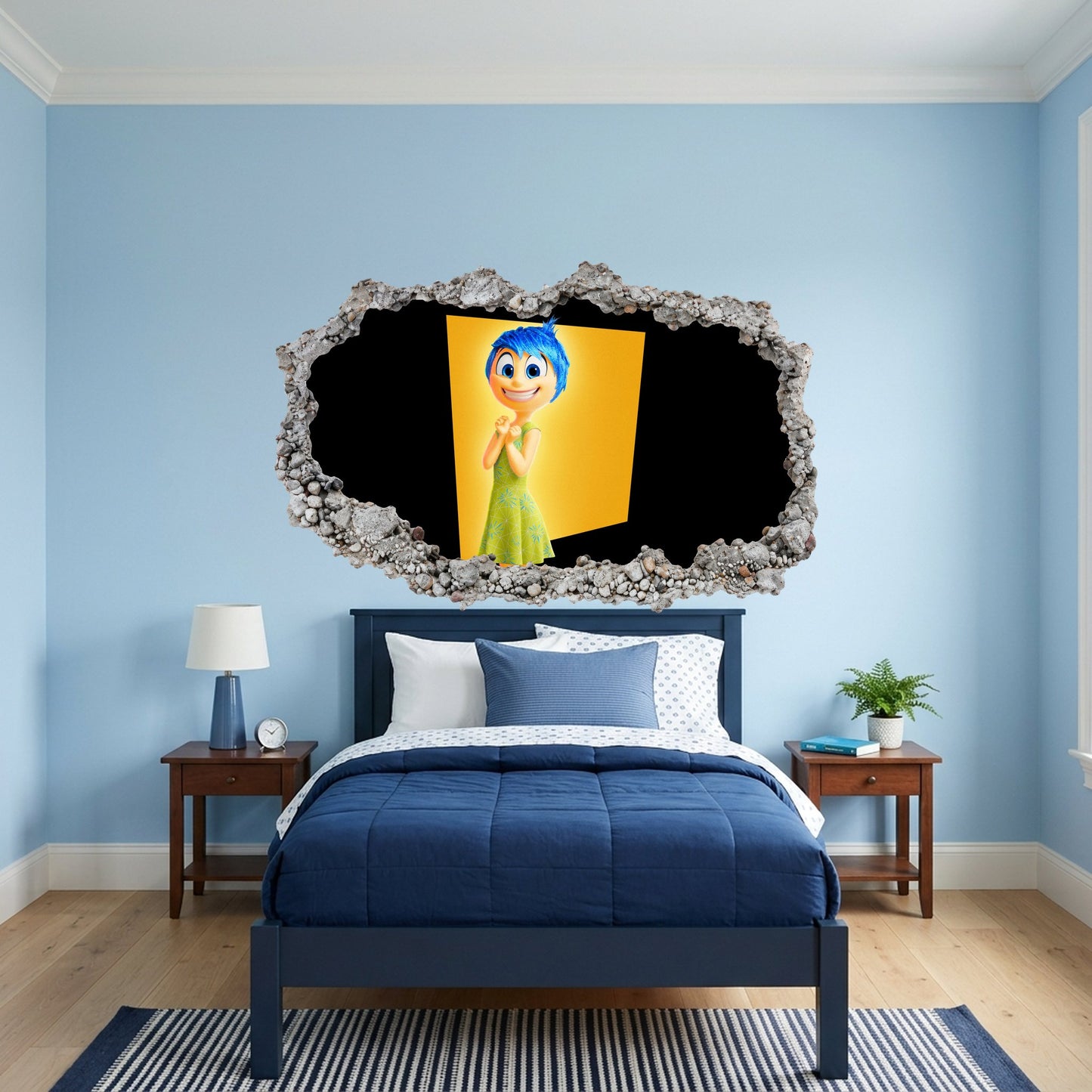 Inside Out Joy Anxiety Kids Room Decor Playroom Art Decal 297