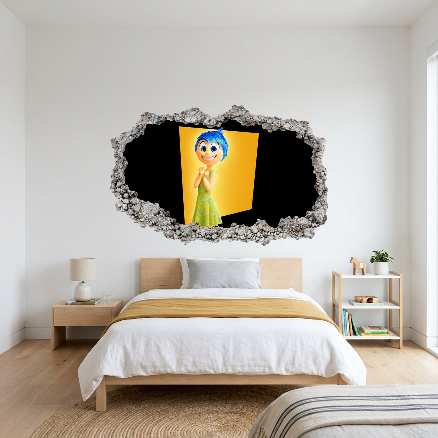 Inside Out Joy Anxiety Kids Room Decor Playroom Art Decal 297