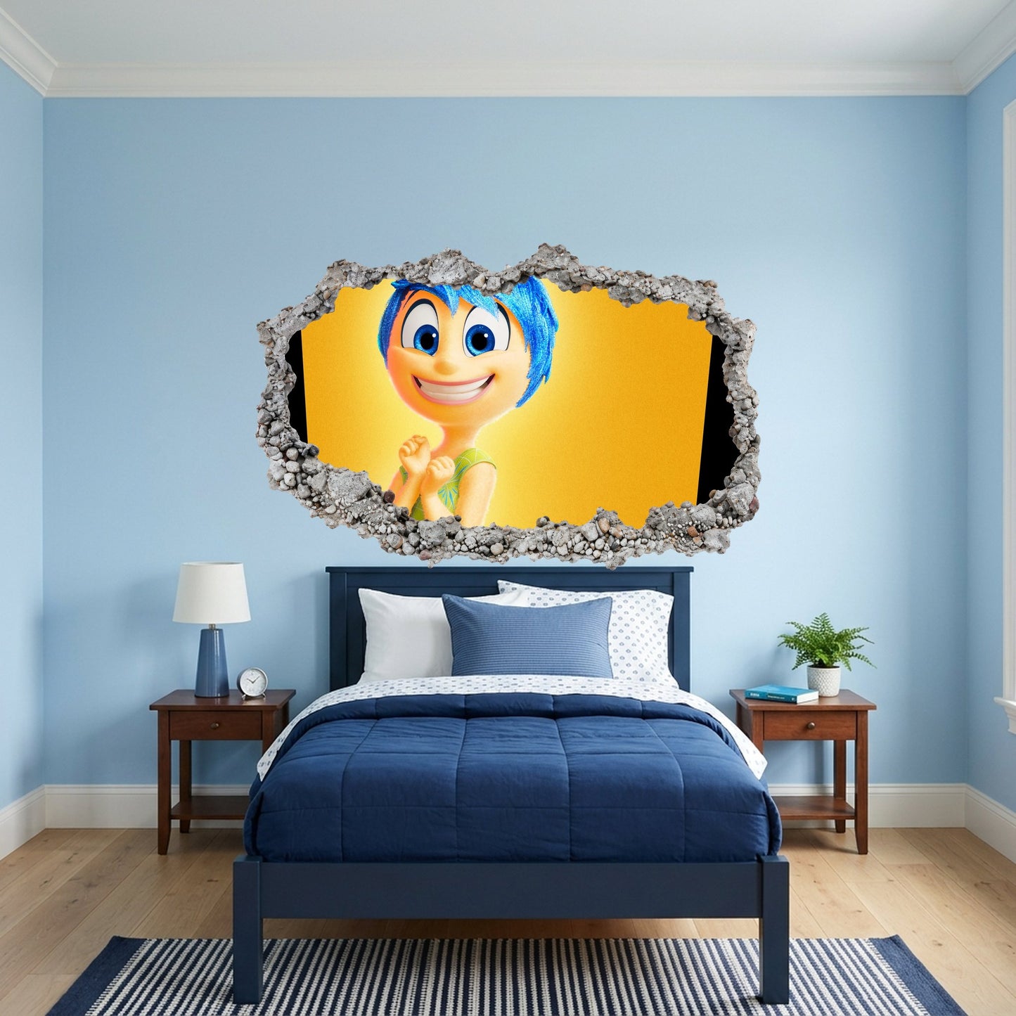 Inside Out Joy Anxiety Nursery Wall Art Playroom Art Decal 299