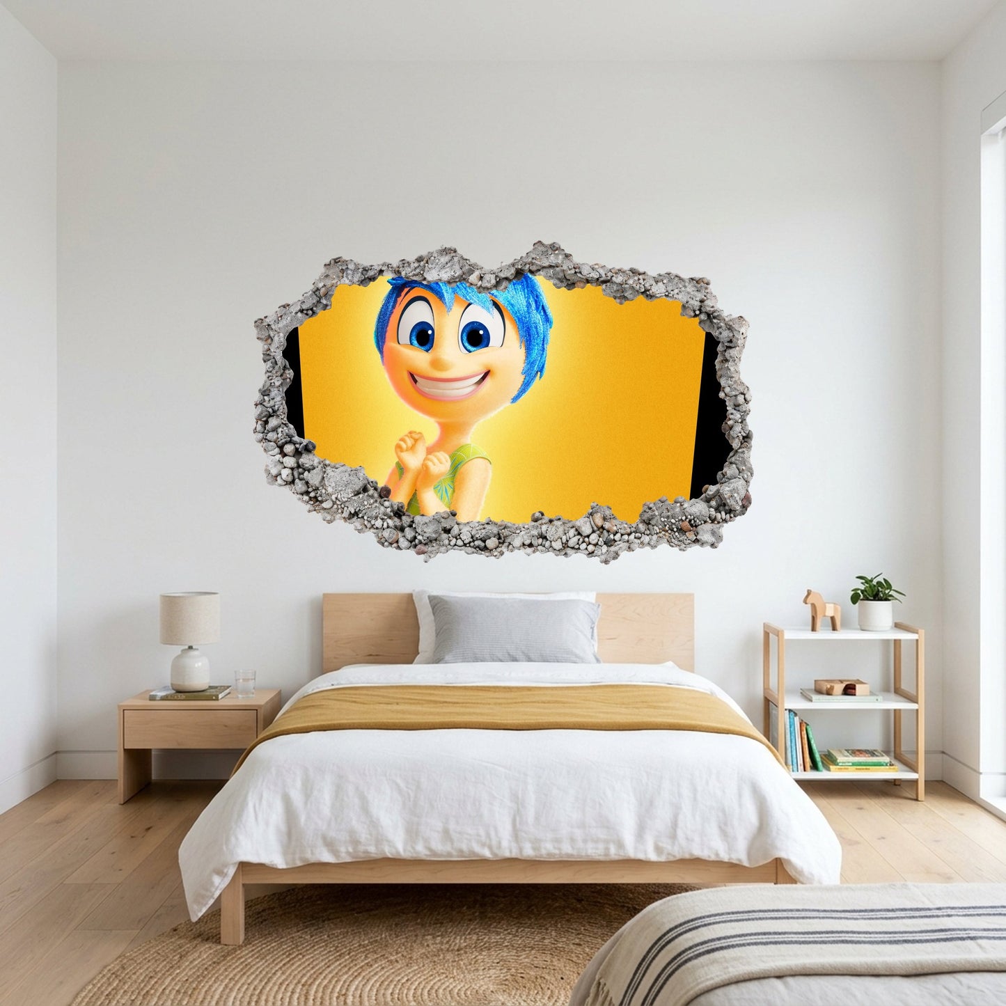 Inside Out Joy Anxiety Nursery Wall Art Playroom Art Decal 299